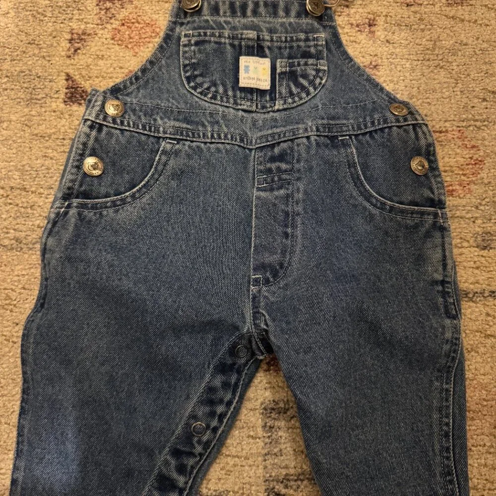 Baby Denim Overalls | 3–6 Months | Excellent Condition - Picture 3 of 5